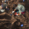 Excavaciones en un arsenal del Ejército en San Miguel de Tucumán - Foto: EAAF